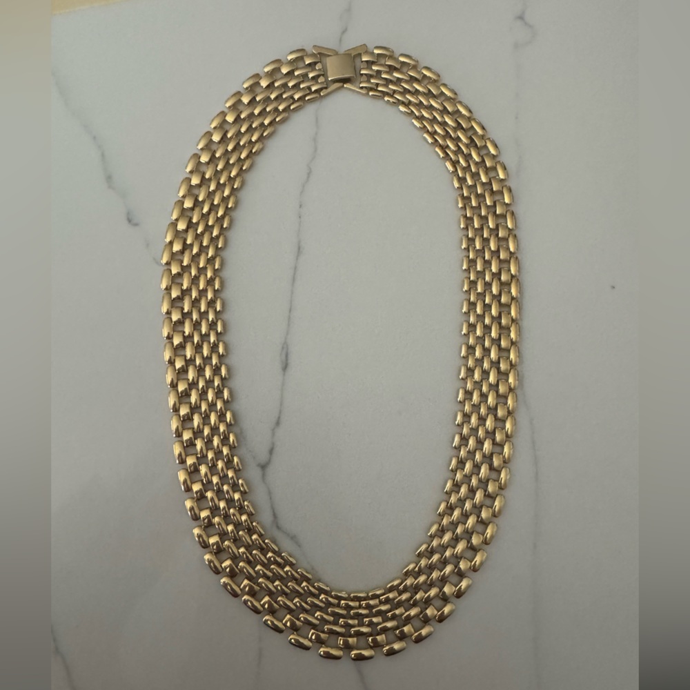 Gold Link Necklace - 16.5”
